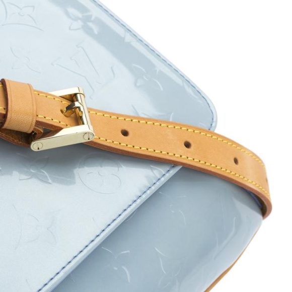 Louis Vuitton Thompson Light Blue Vernis flap bag - Picture 4 of 8